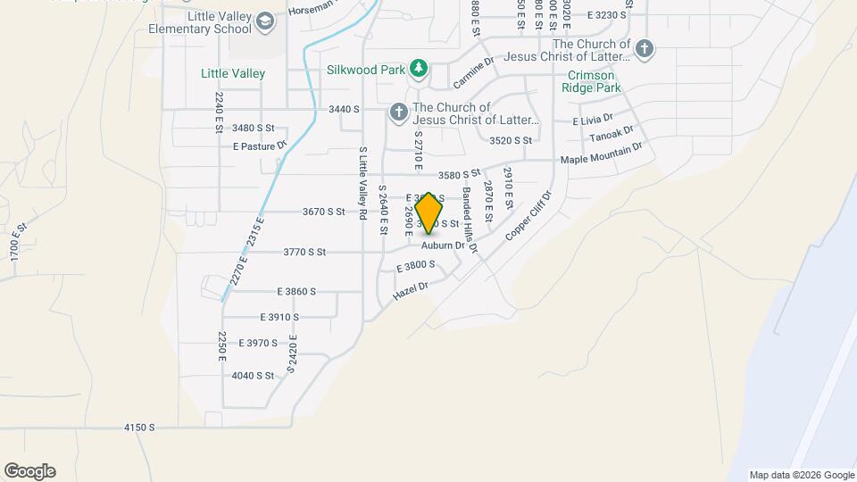2735 E Auburn Cir Map and Location Details