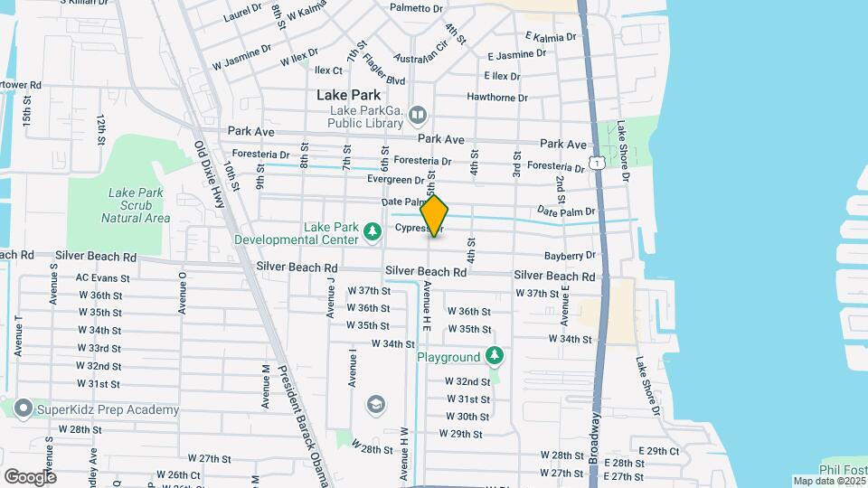 455 Bayberry Dr Map and Location Details