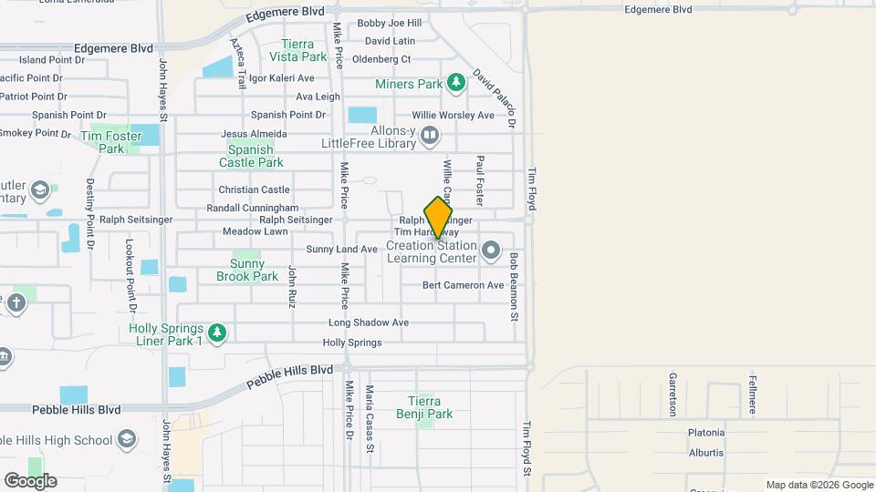 14829 Sunny Land Ave Map and Location Details