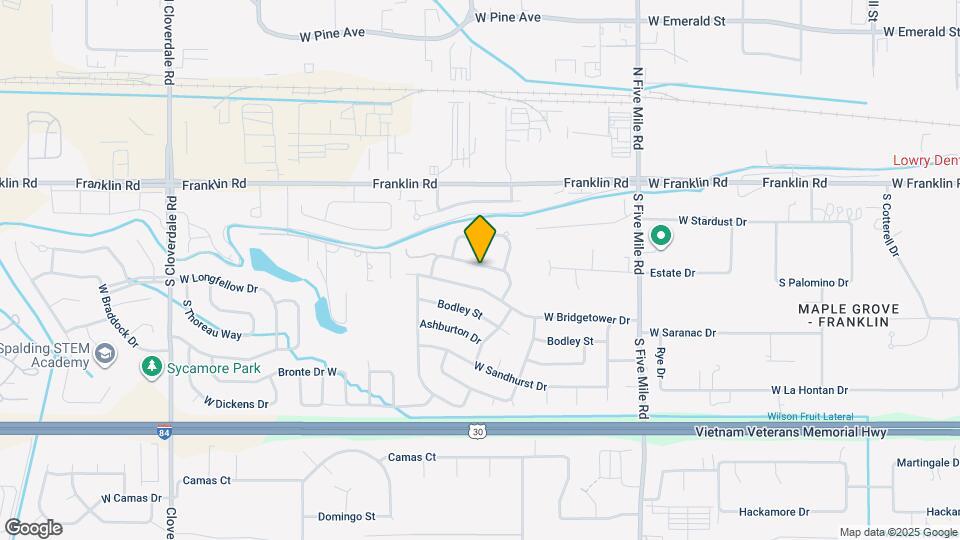 11147 W Highmont Dr Map and Location Details