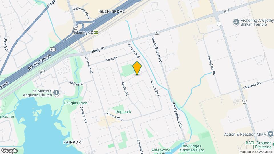 1391 Garvolin Ave Map and Location Details