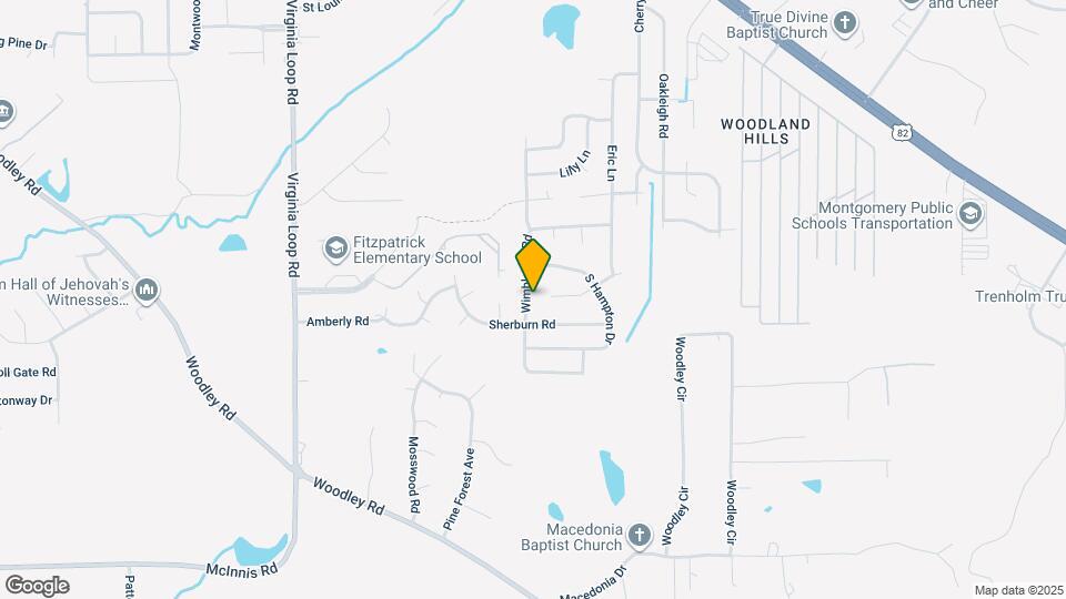 4446 Wimbledon Rd Map and Location Details