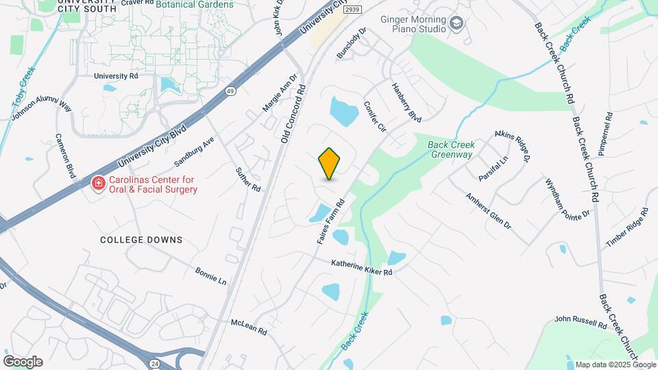 9821 Stephen Thompson Ln Map and Location Details