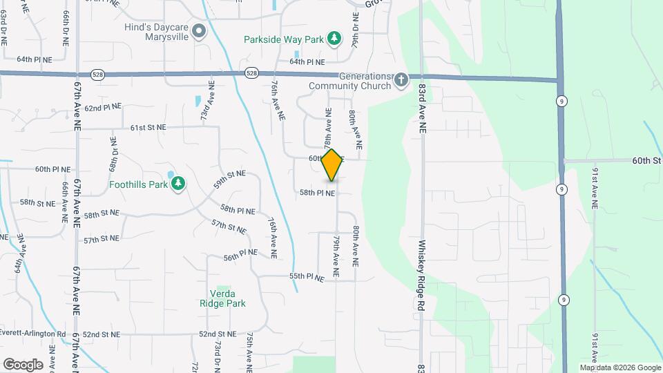 5806 79th Ave NE Mapa y Detalles de la Ubicación