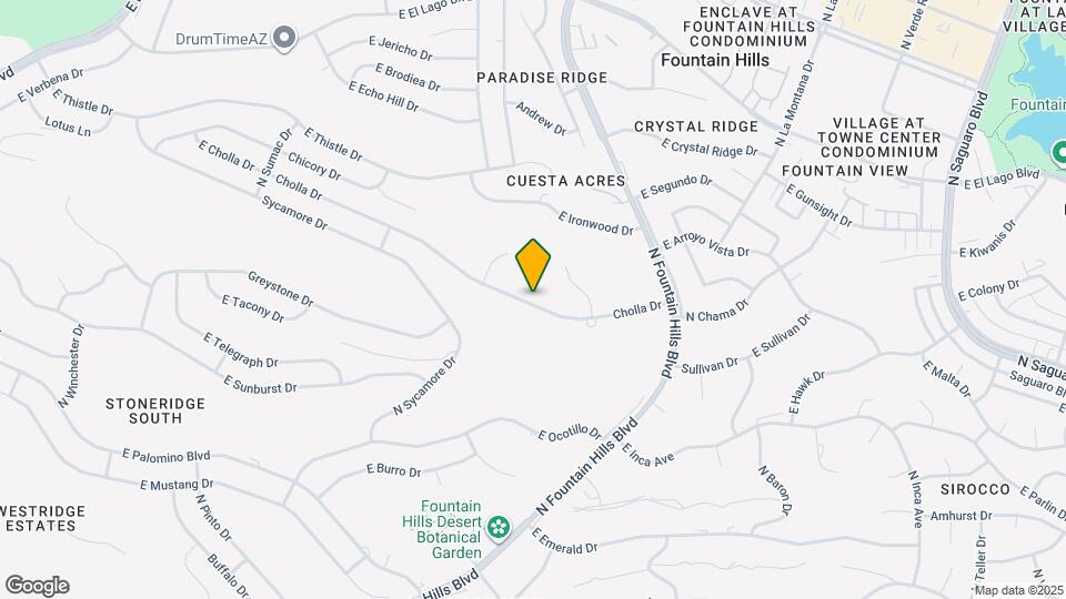 16120 Cholla Dr Map and Location Details