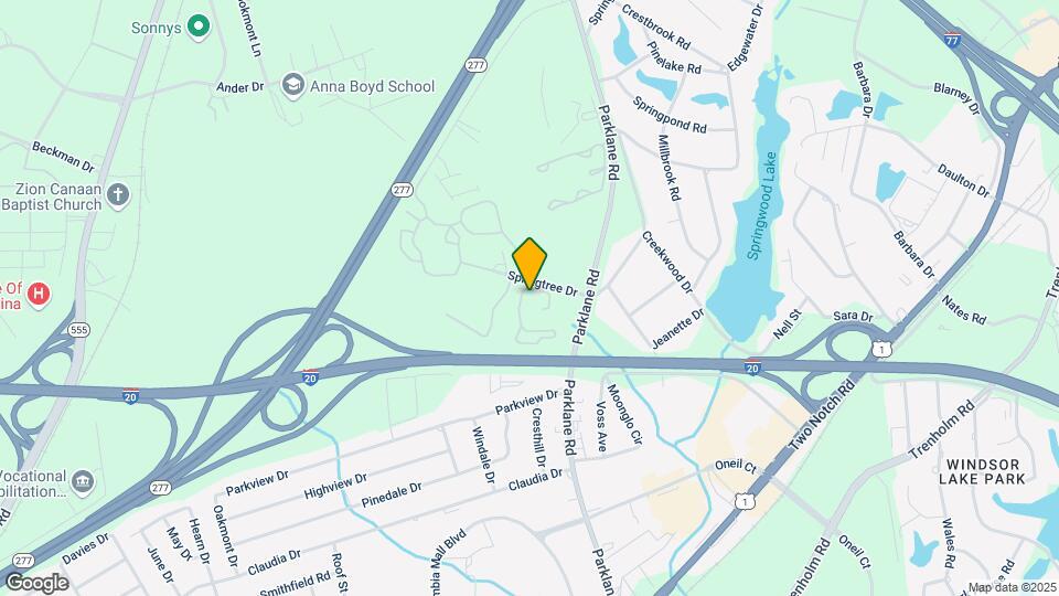 Brookside Crossing Apartments Map and Location Details