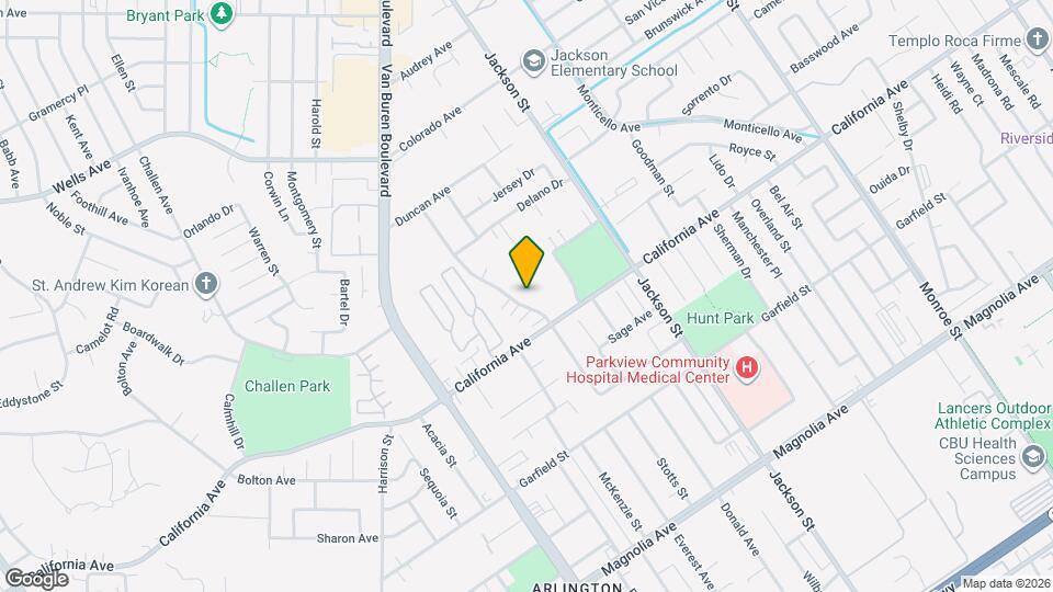 4263 Kingsbury Pl Mapa y Detalles de la Ubicación