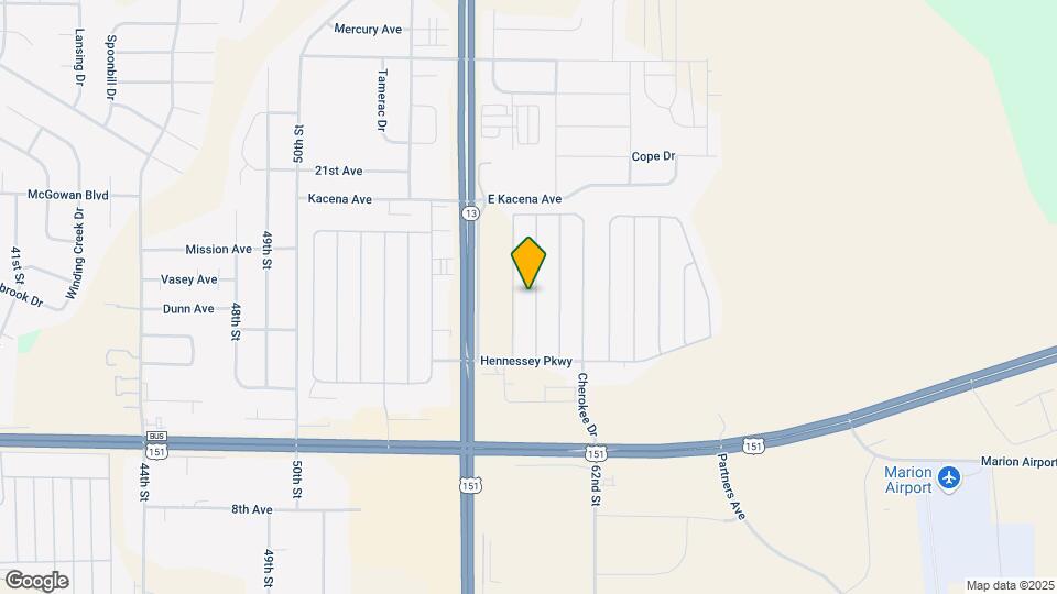 1528 Apache Dr Map and Location Details