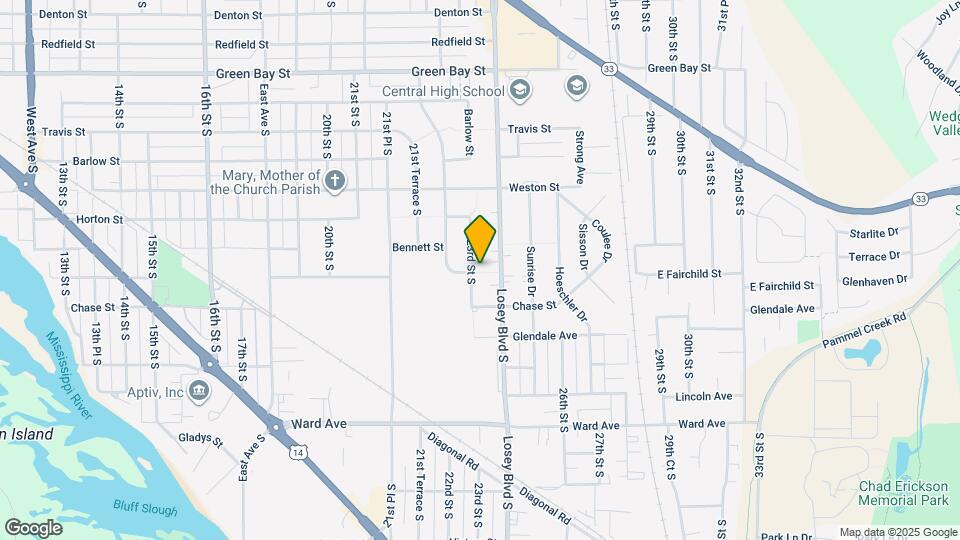 2227 23rd St S Map and Location Details