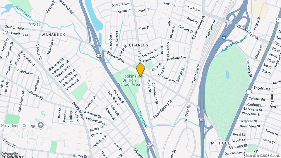 528 Charles St Mapa y Detalles de la Ubicación
