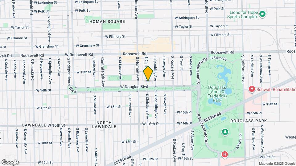 3324 W Douglas Blvd Map and Location Details