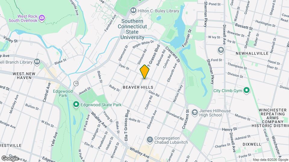 1735 Ella T Grasso Blvd Map and Location Details