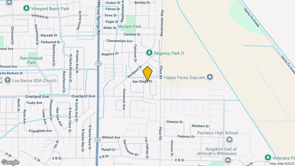 431 Morena Dr Map and Location Details