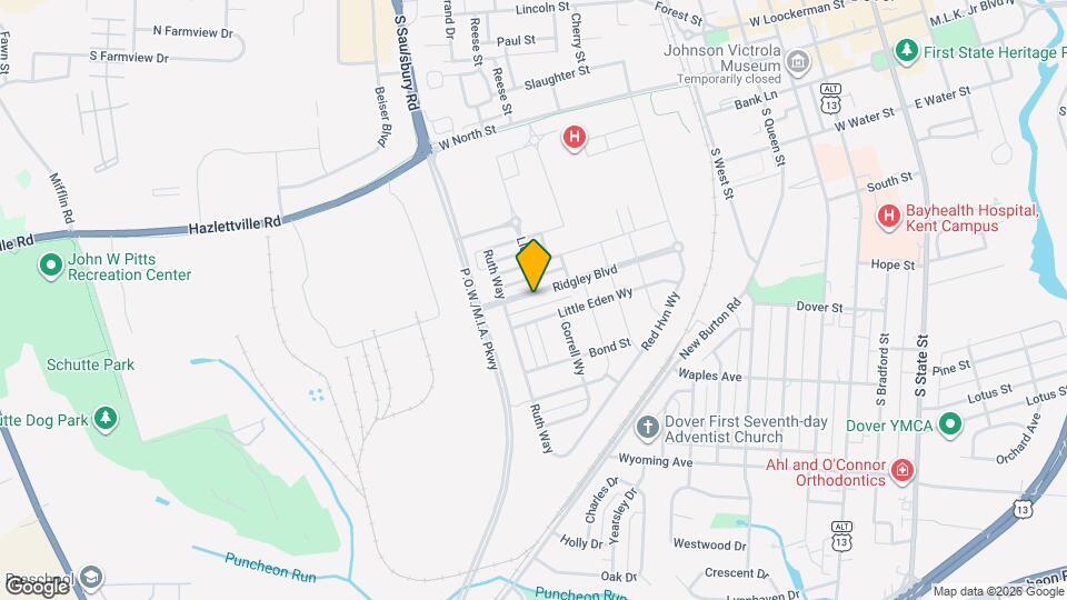 500 Ridgely Blvd Map and Location Details