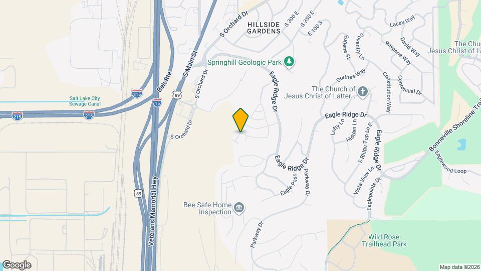 166 E Vista Way Map and Location Details