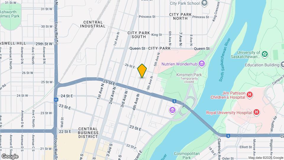 422 4th Av N Map and Location Details