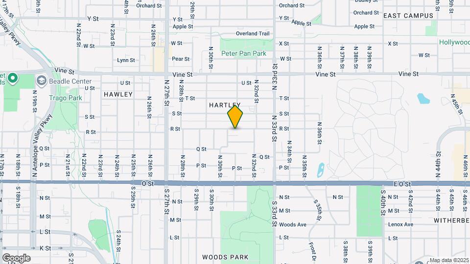 3123 R St Map and Location Details