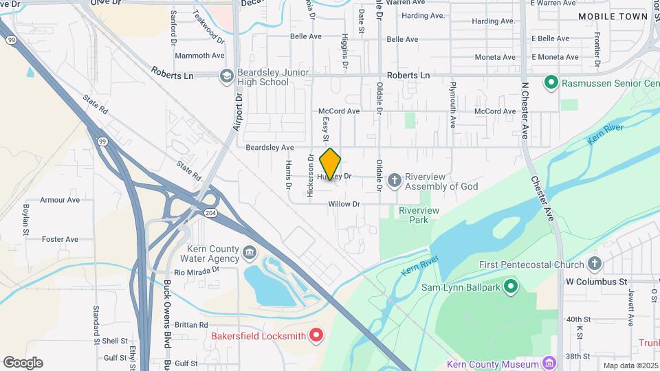 622 Hood Dr Map and Location Details