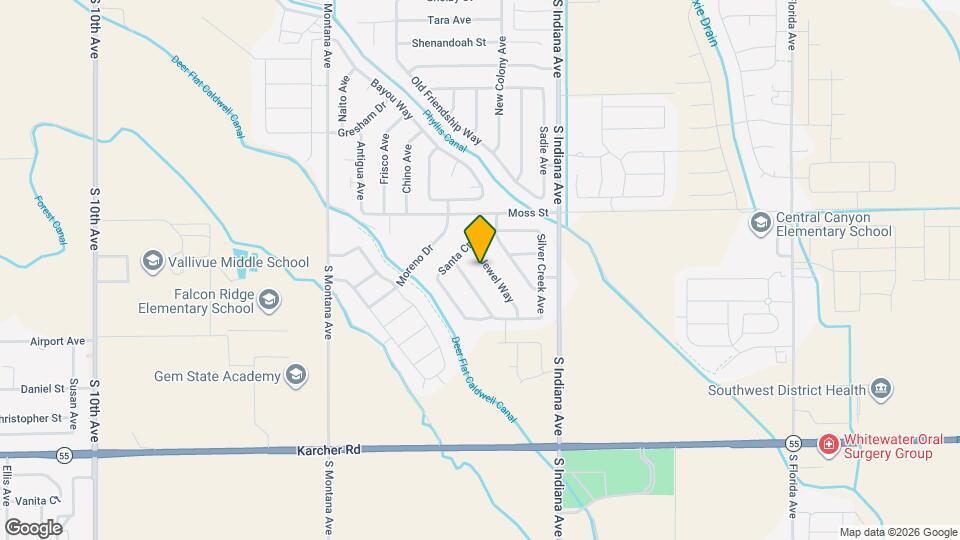 16397 Jewel Way Mapa y Detalles de la Ubicación