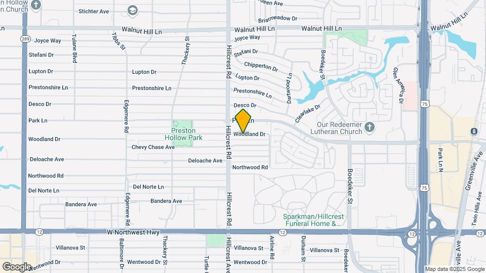 6918 Woodland Dr Map and Location Details