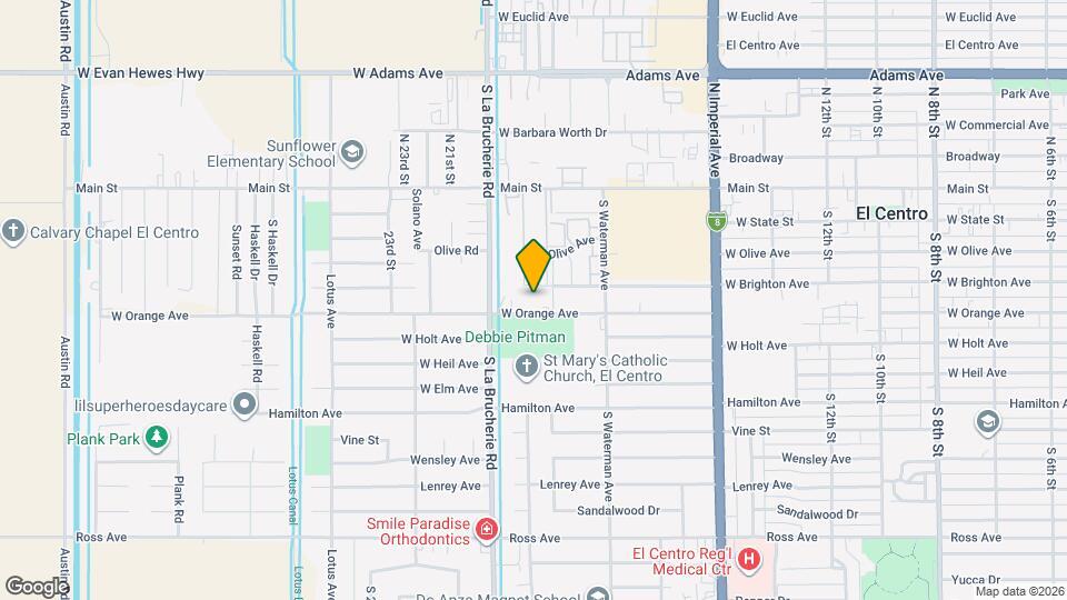 Valley Regency Map and Location Details