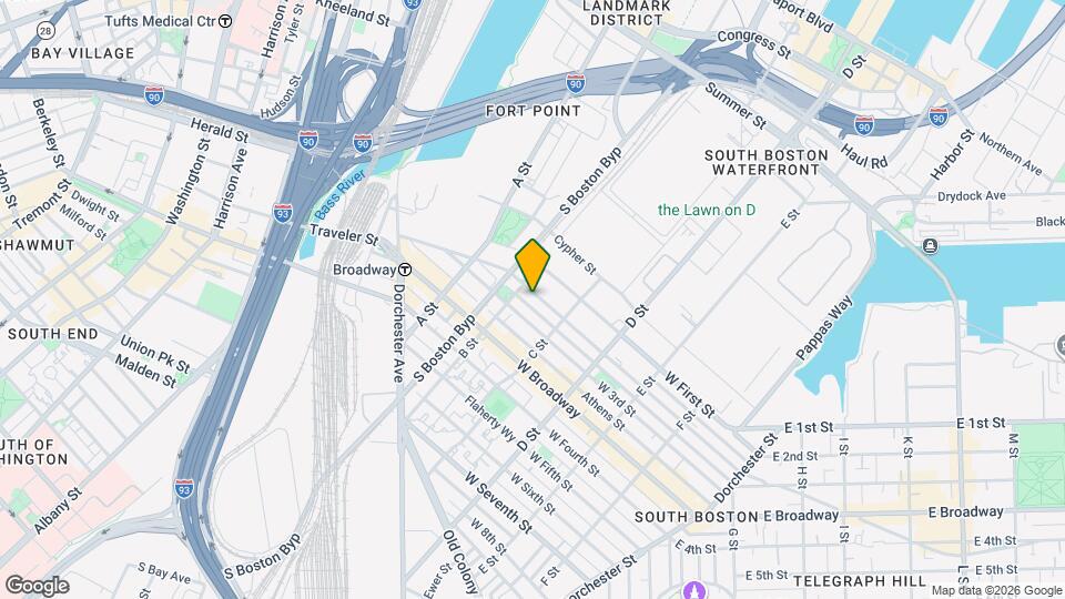 167 W 2nd St, Unit 2 Map and Location Details