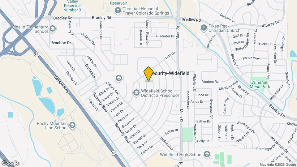 313 Steven Dr Map and Location Details