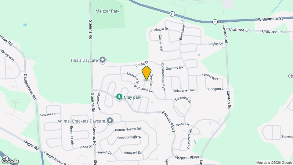 5436 Borgase Ln Map and Location Details