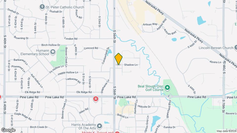 6630 Shadow Pines Dr Map and Location Details