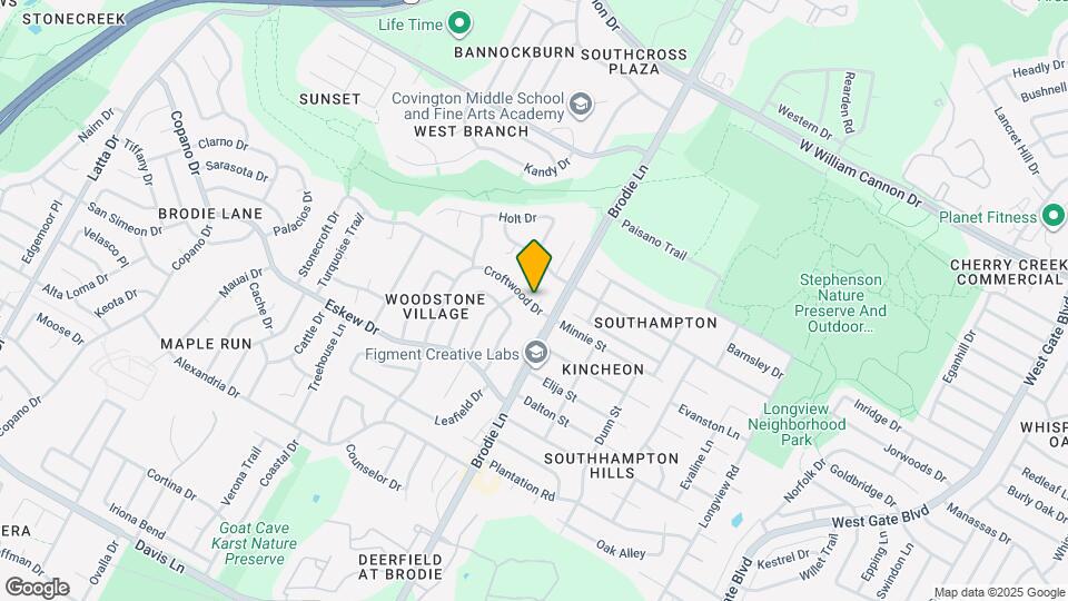 7604 Woodstone Cove Map and Location Details