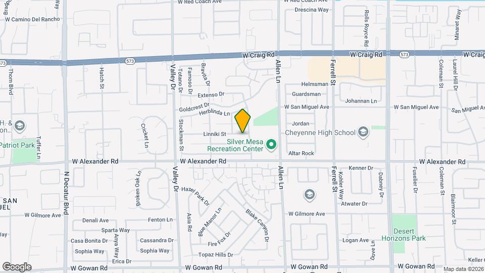 3909 Linniki St Map and Location Details