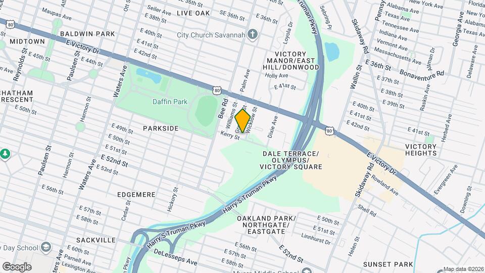 2829 Wicklow St, Unit 4 Map and Location Details