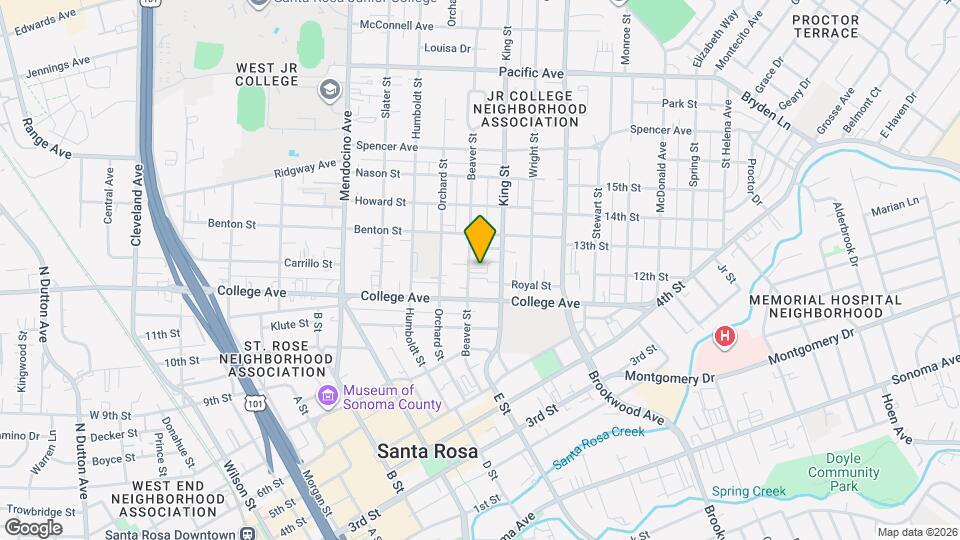 732 Beaver St Mapa y Detalles de la Ubicación