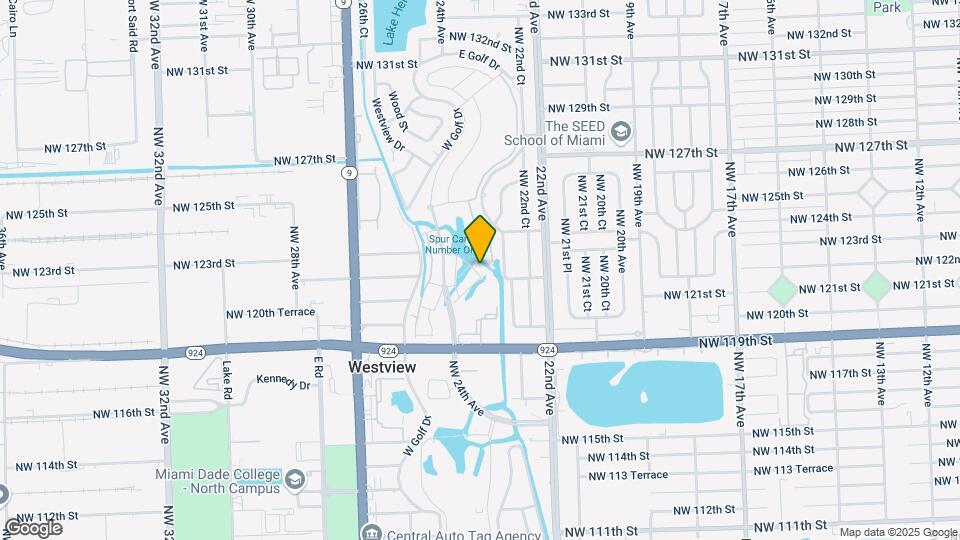 2327 NW 122nd Ter Map and Location Details