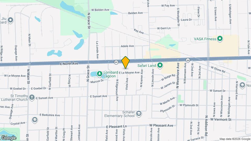 622 E Le Moyne Ave Map and Location Details