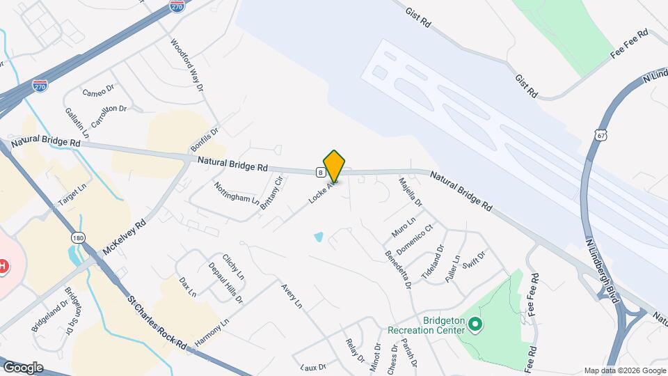 4132 Locke Ave Map and Location Details