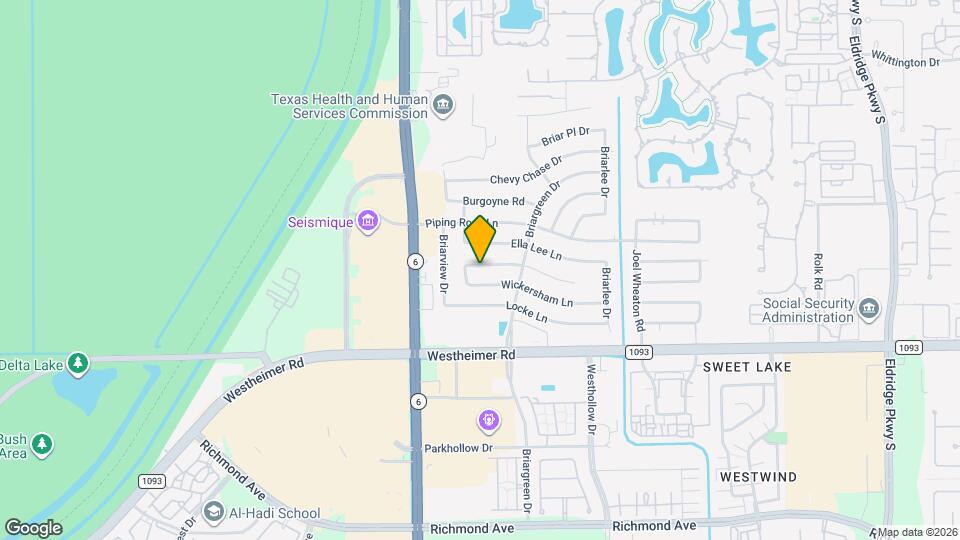 14311 Overbrook Ln Map and Location Details