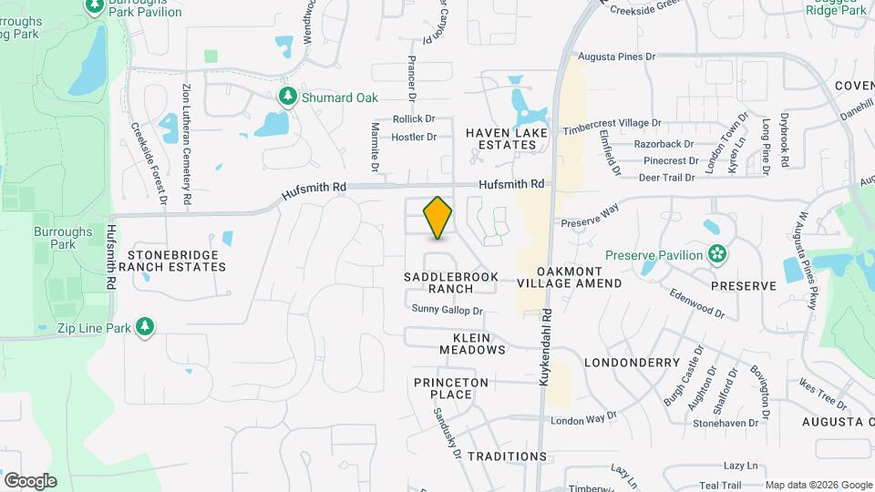 25311 Saddlebrook Ranch Dr Map and Location Details