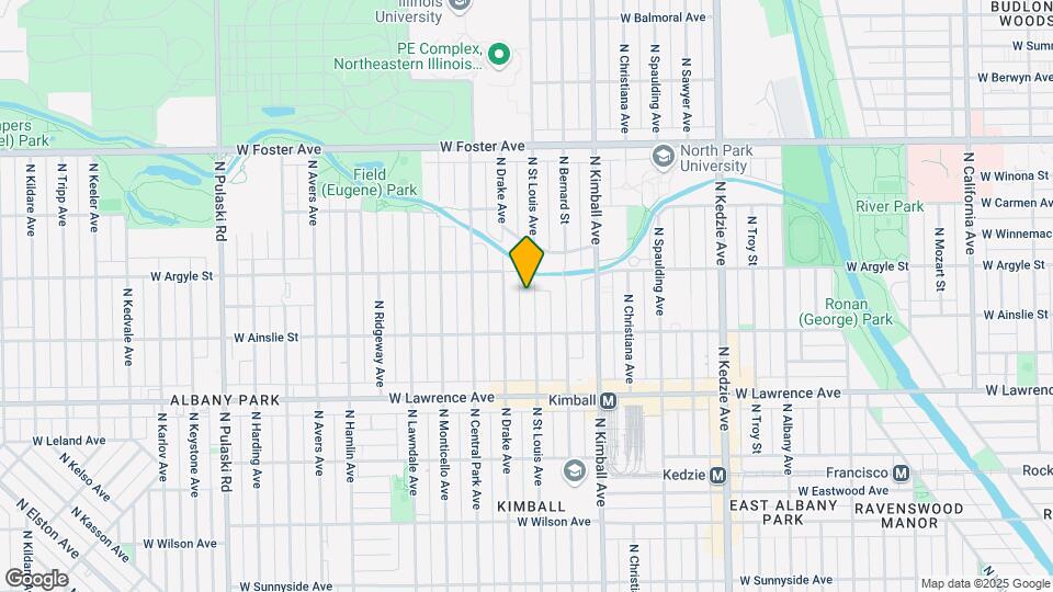 4936 N Saint Louis Ave, Unit 2S Map and Location Details