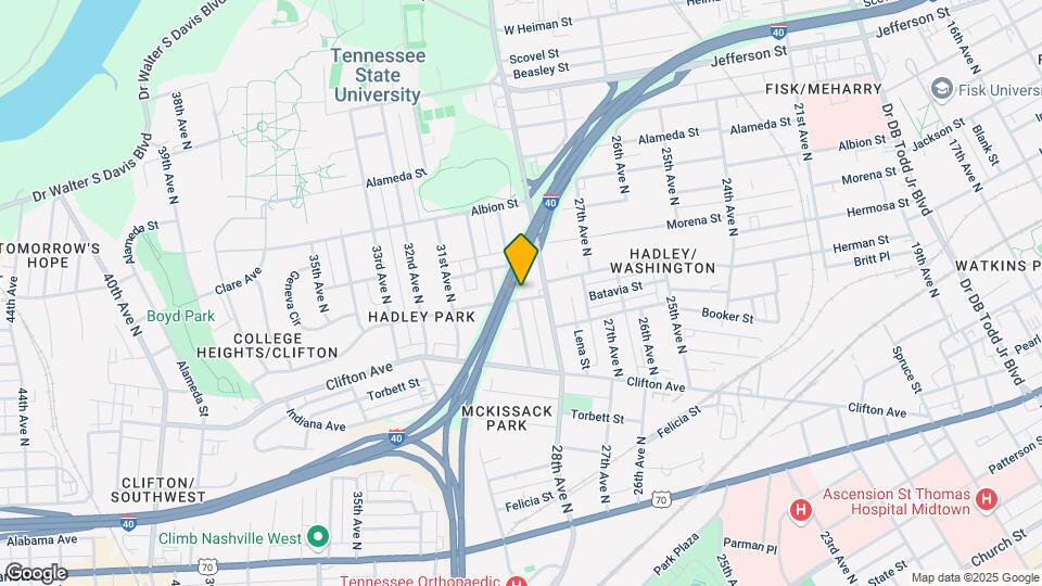 2812 Batavia St Map and Location Details