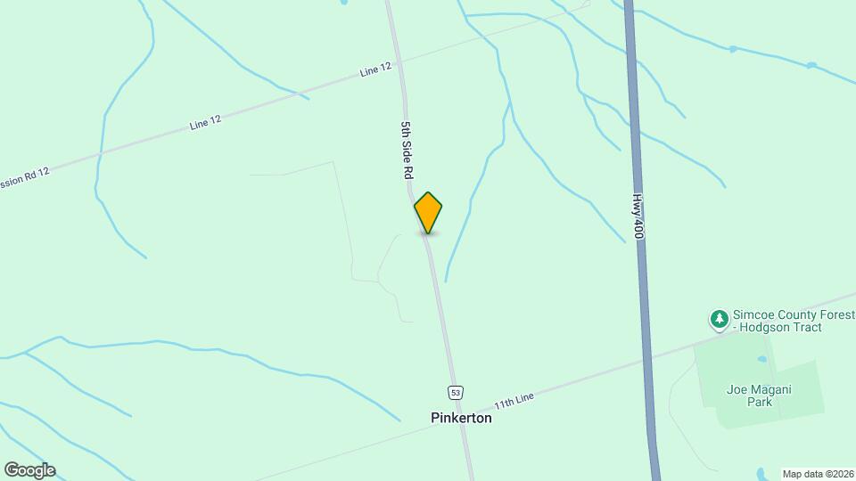 3917 5th Side Rd Map and Location Details