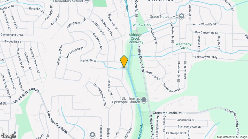 9746 Wallwood Dr SE Mapa y Detalles de la Ubicación