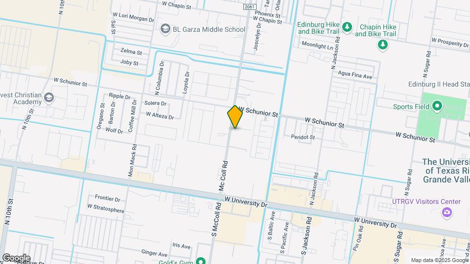 506 N McColl Rd Map and Location Details