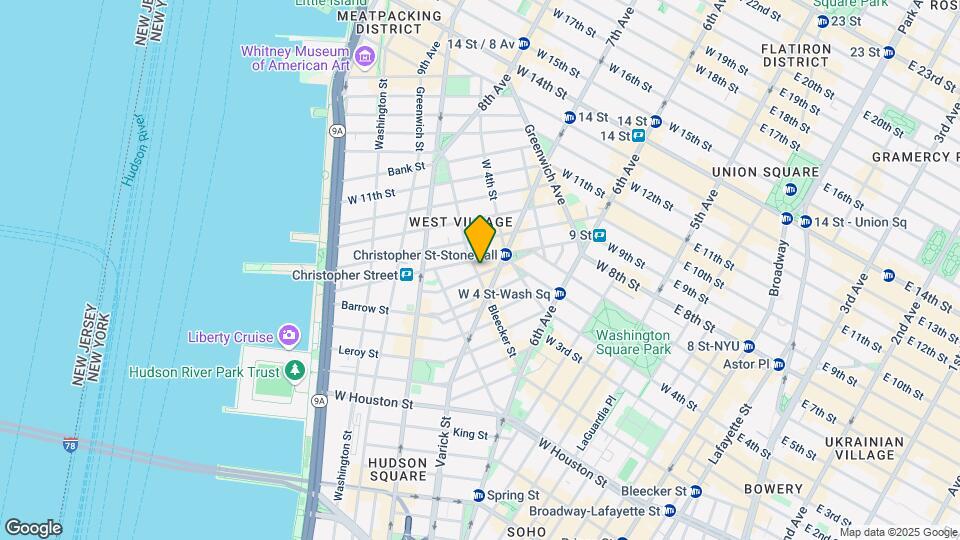 317-321 Bleecker St Map and Location Details
