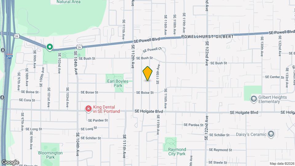 4063 SE 114th Ave Map and Location Details