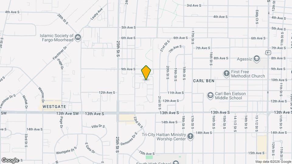 Maplewood Bend Apartments Map and Location Details