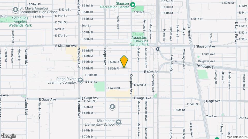 1424 E 59th St Map and Location Details