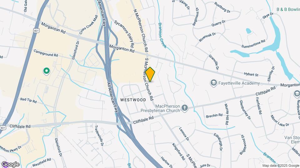 209 S McPherson Church Rd Fayetteville NC Apartments and Nearby