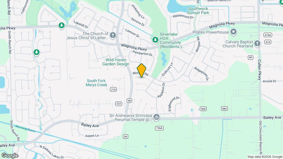 3526 Paigewood Dr Map and Location Details