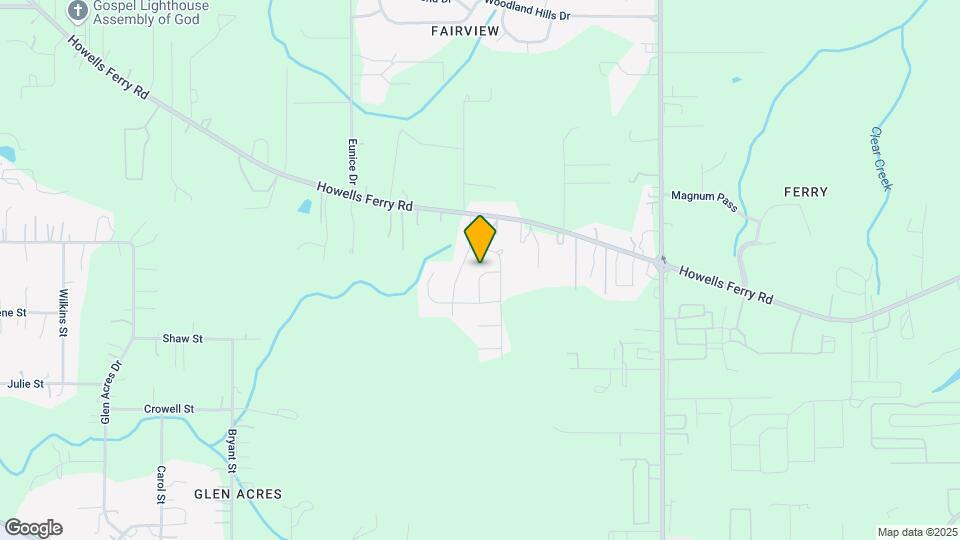 1283 Fairlawn Dr Map and Location Details